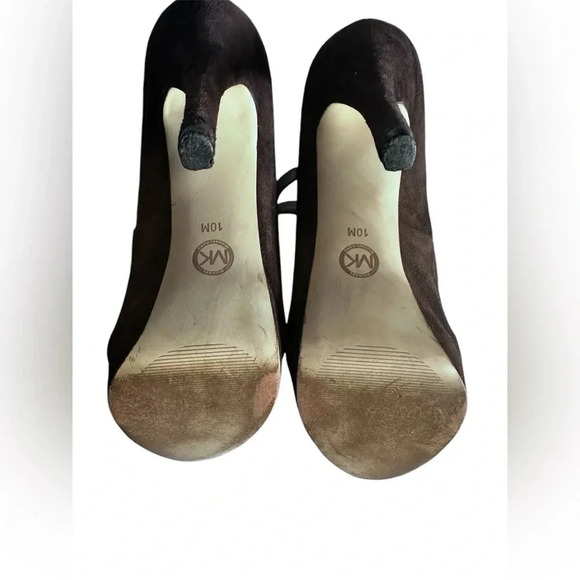 Michael Kors Womens Brown Suede Mary Jane Stiletto Platform Heels US size 10 - Picture 6 of 10